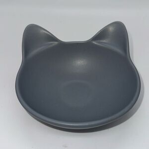 Stoneware Kitty Food/Bowl